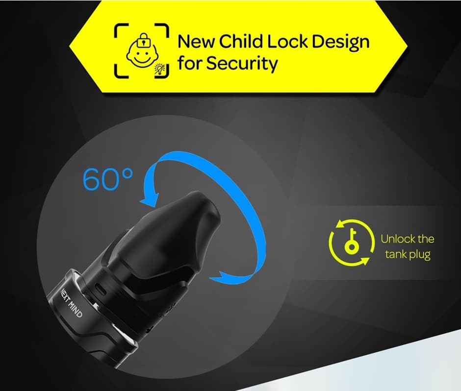 Next Mind CT1 AIO Pod Vape Kit 650mAh