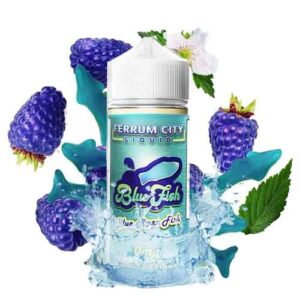 Blue Razz Fish 120ml - Ferrum City